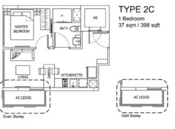 The Hillford (D21), Apartment #424900201